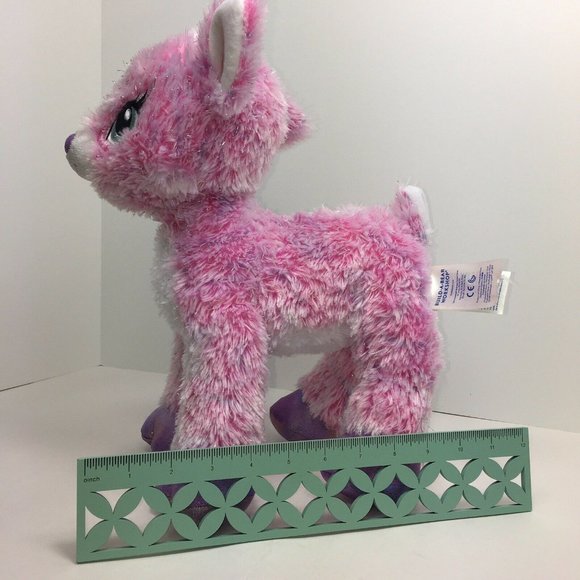 Build A Bear Workshop Plush Twinkle Deer Pink Sparkle Reindeer Stuffed Animal - Picture 12 of 12